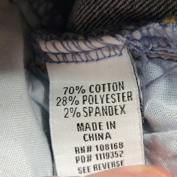 RSQ Girls Low Rise Flare Denim Jeans w/ Raw Hem - Size 12 - Picture 6 of 6